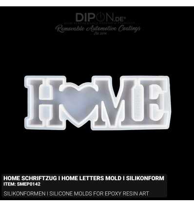 Home Schriftzug I Home Letters - Mold I Silikonform