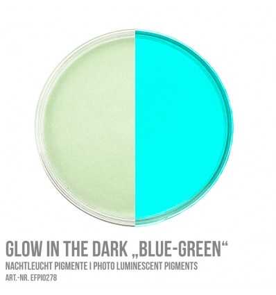 Glow in the Dark Blue Green