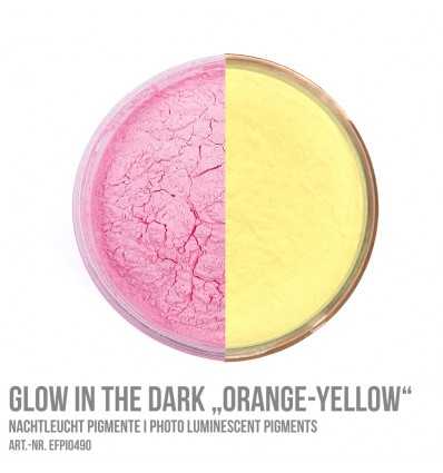 Glow in the Dark Orange-Yellow