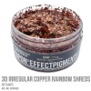 3D Irregular Copper Rainbow Shreds
