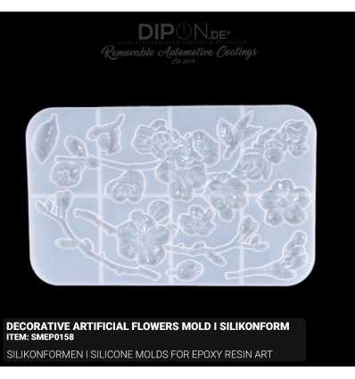 Decorative Artificial Flowers Mold I Silikonform