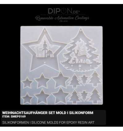 Weihnachtsaufhänger Set Mold I Silikonform