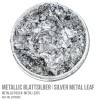 Metallic Blattsilber Silver Metal Leaf