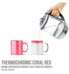 Coral Red Thermochromic