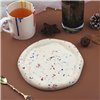 Irregular Round Plaster Concrete Tray