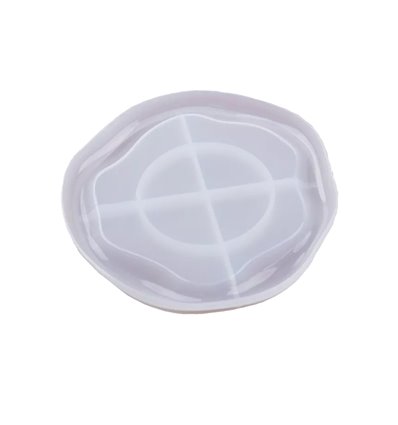 Irregular Round Plaster Concrete Tray