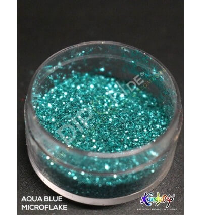 KandyDip® Aqua Blue Micro Flake