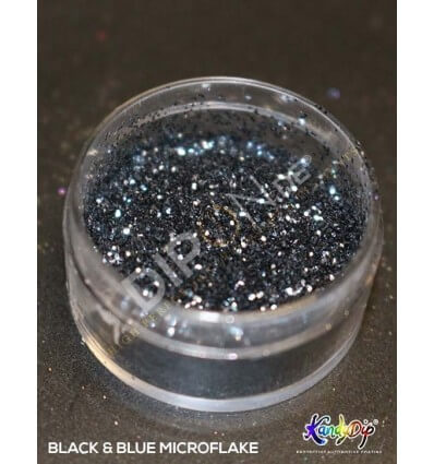 KandyDip® Black & Blue Micro Flake