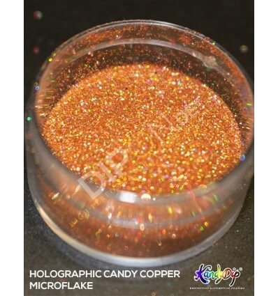 KandyDip® Holographic Candy Copper Micro Flake