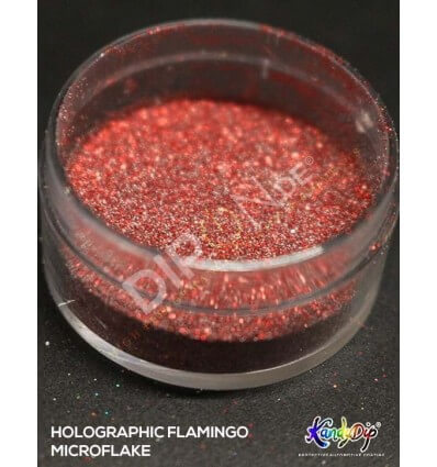 KandyDip® Holographic Flamingo Micro Flake