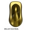 KandyDip® Brillant Gold Pearl Matt (Schwarze KandyDip® Basisfarbe / Black KandyDip® Basecoat)