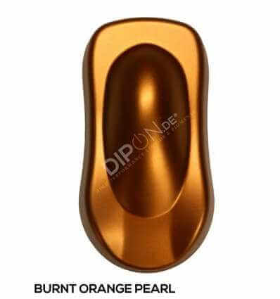 KandyDip® Burnt Orange Pearl Matt (Schwarze KandyDip® Basisfarbe / Black KandyDip® Basecoat)