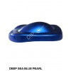 KandyDip® Deep Sea Blue Pearl Matt + KandyDip® 2K High Gloss (KandyDip® 9005 Basis / KandyDip® RAL 9005 Basecoat)
