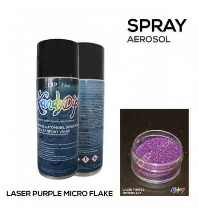 KandyDip® Laser Purple Micro Flake Aerosol Spray 400 ml