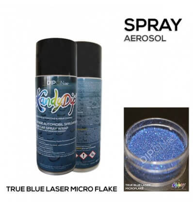 KandyDip® True Blue Laser Micro Flake Aerosol Spray 400 ml