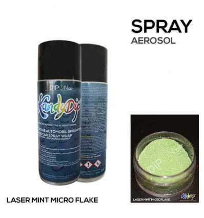 KandyDip® Laser Mint Micro Flake Aerosol Spray 400 ml