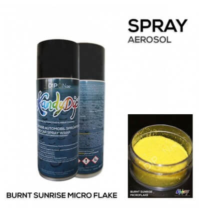 KandyDip® Burnt Sunrise Micro Flake Aerosol Spray 400 ml