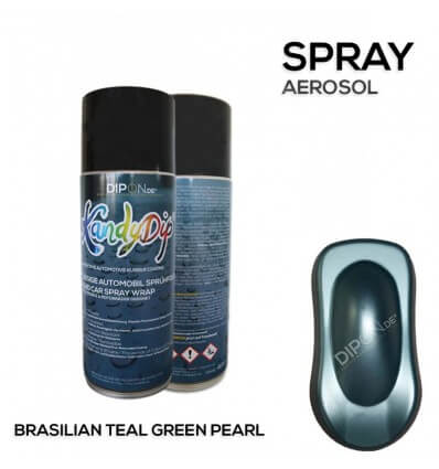 KandyDip® Brasilian Teal Green Pearl Aerosol Spray 400 ml