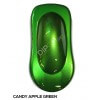 KandyDip® Candy Apple Green 2K High Gloss (Schwarze Basis + True Aluminium Gold + Candy Apple Green) 