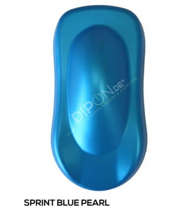 KandyDip® Sprint Blue Pearl Matt (KandyDip® RAL 9003 Basisfarbe / KandyDip® RAL 9003 Basecoat)