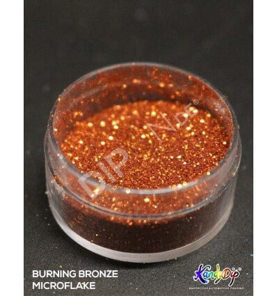 Burning Bronze Micro Flake