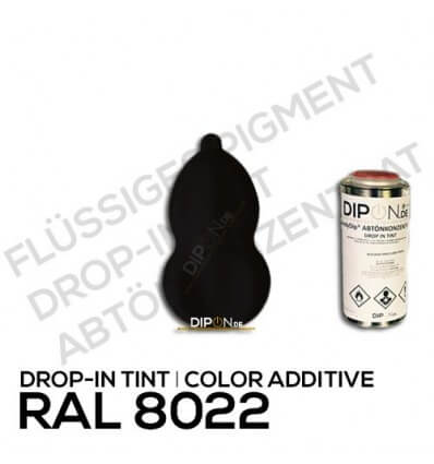 DIPON® RAL 8022 Schwarzbraun Drop-In Tint 