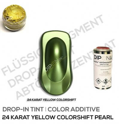 24 Karat Yellow Colorshift Pearl Liquid Tint