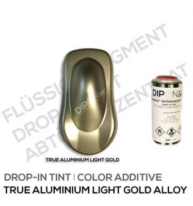 True Aluminium Light Gold Alloy Liquid Tint