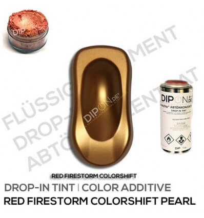 Red Firestorm Colorshift Pearl Liquid Tint