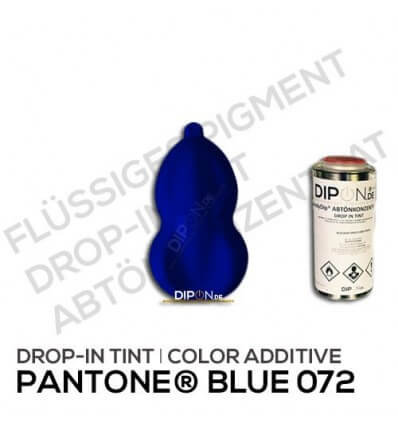 PANTONE® Blue 072 Drop-In Tint