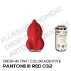 PANTONE® Red 032 C Drop-In Tint