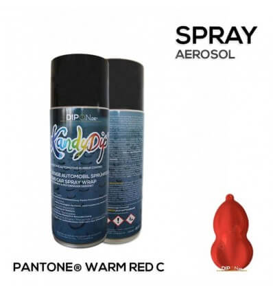 KandyDip® PANTONE® Warm Red C Spray 400 ml