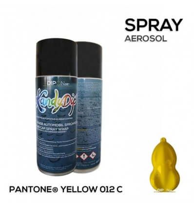 KandyDip® PANTONE® Yellow 012 C Spray 400 ml