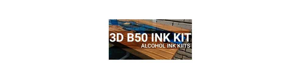 EpoxyPlast 3D B50 Deep Pour Alcohol Ink Kits