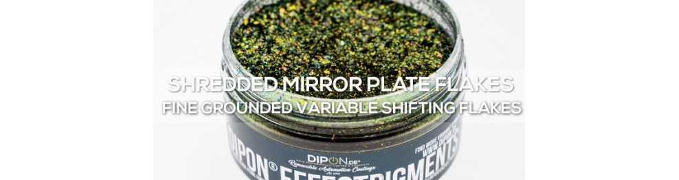 Shredded Mirror Flake Plates